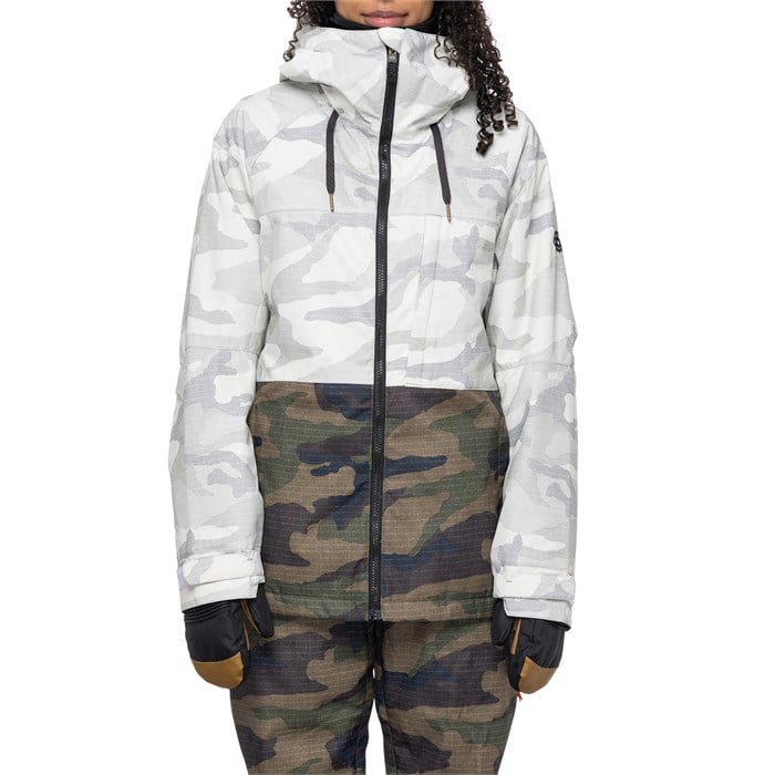 Утепленная куртка Athena - женская 686, White Camo Colorblock
Утепленная куртка Athena - женская 686, White Camo Colorblock