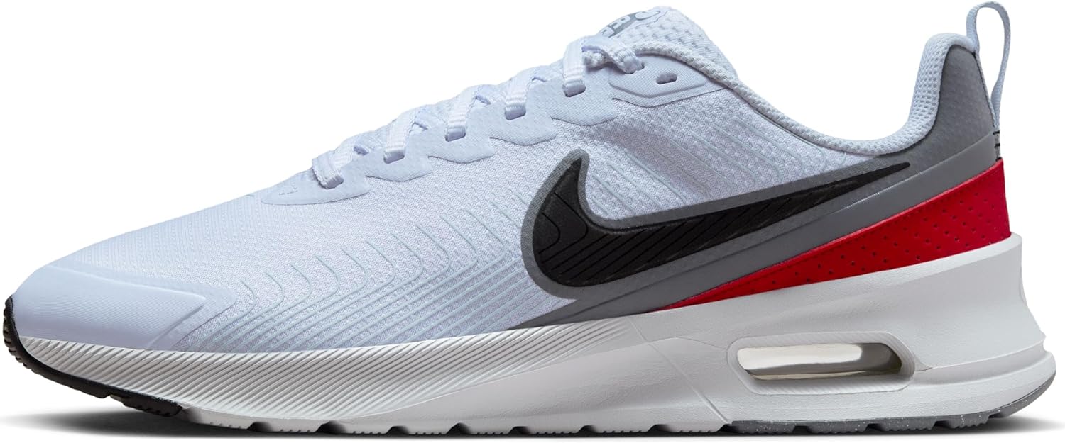 NIKE Air Max Nuaxis Schuh für Herren, Мужские кроссовки Shoe, Football Grey Black White Gym Red
NIKE Air Max Nuaxis Schuh für Herren, Мужские кроссовки Shoe, Football Grey Black White Gym Red
