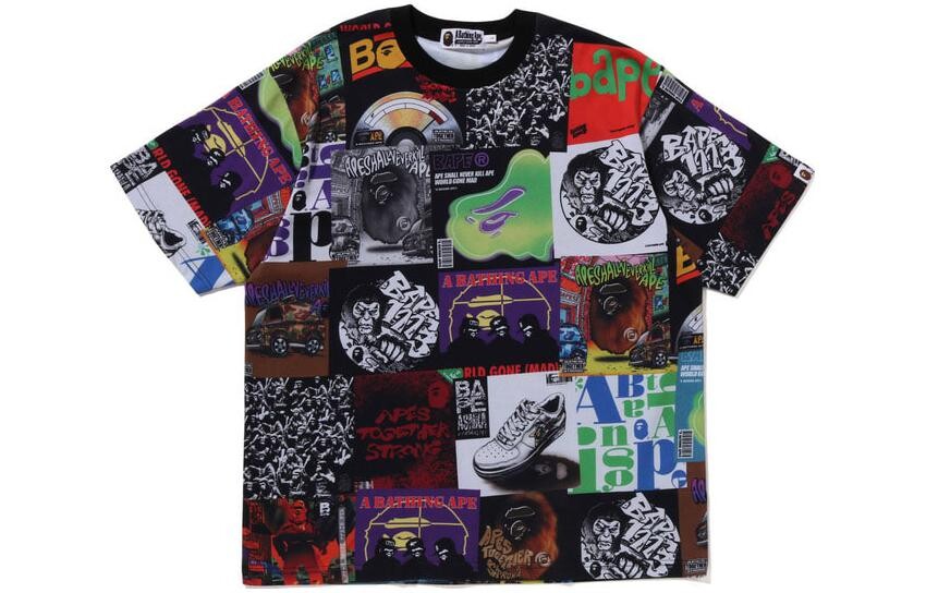 Футболка унисекс черная A Bathing Ape, черный
Футболка унисекс черная A Bathing Ape, черный