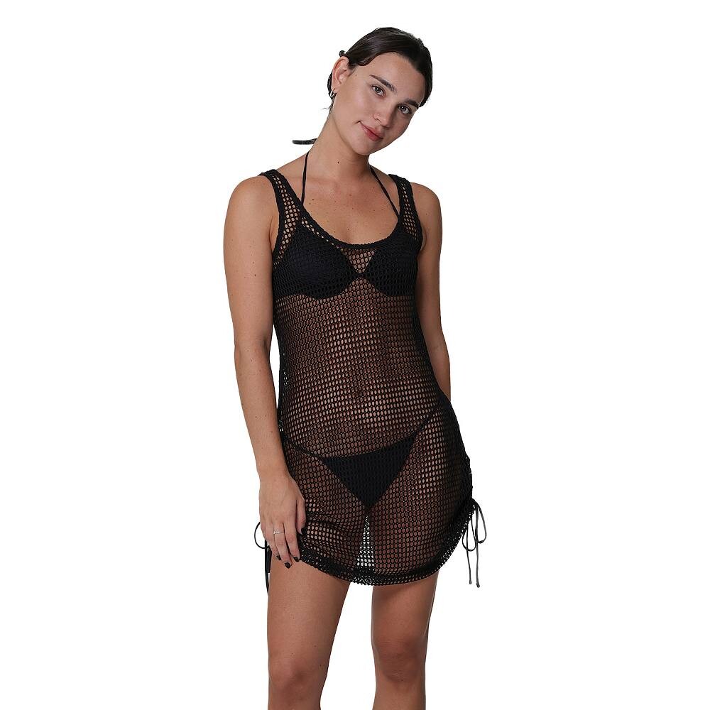 Женская накидка для плавания на майке Portocruz с завязками сбоку, черный
Женская накидка для плавания на майке Portocruz с завязками сбоку, черный