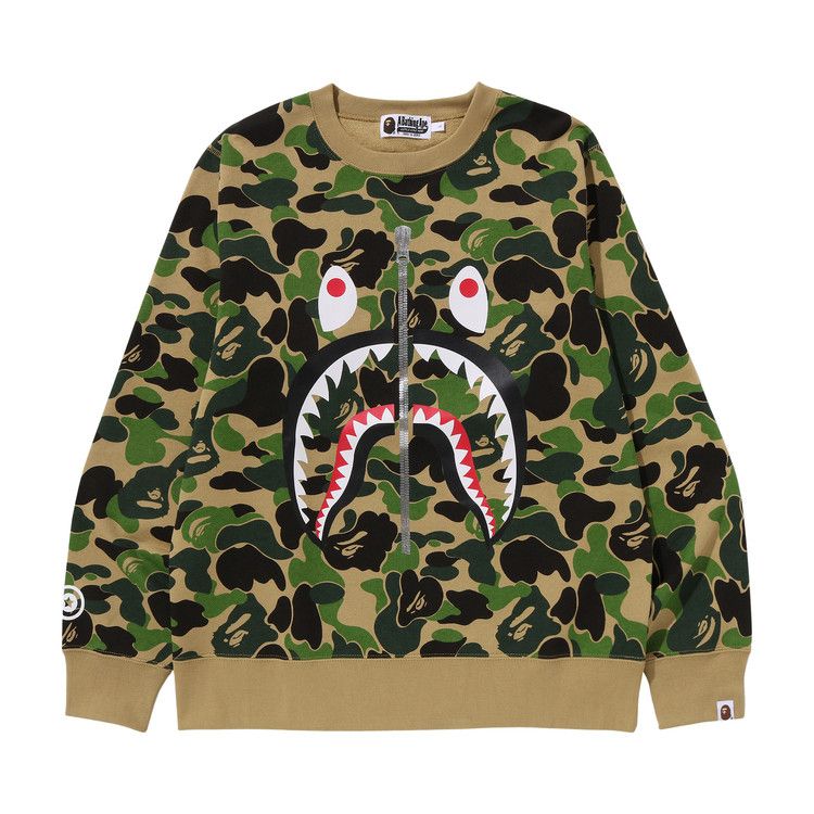 Толстовка BAPE ABC Camo Shark Crewneck Sweatshirt, Green
Толстовка BAPE ABC Camo Shark Crewneck Sweatshirt, Green