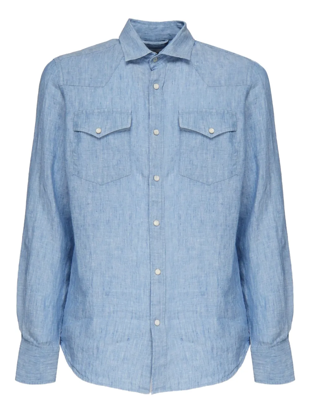 Рубашка с длинными рукавами и карманами MC2 SAINT BARTH, синий 
Рубашка с длинными рукавами и карманами MC2 SAINT BARTH, синий