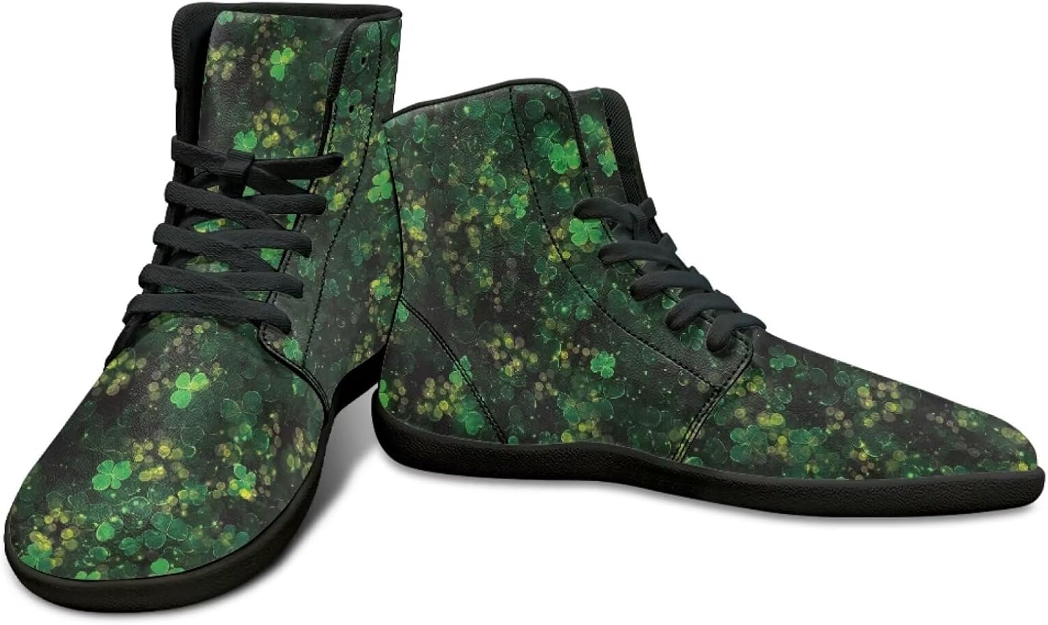 Высокие кроссовки для бега на День святого Патрика - борцовки из ПУ - заземленная обувь для мужчин Watdotory, Leaf Design
Высокие кроссовки для бега на День святого Патрика - борцовки из ПУ - заземленная обувь для мужчин Watdotory, Leaf Design