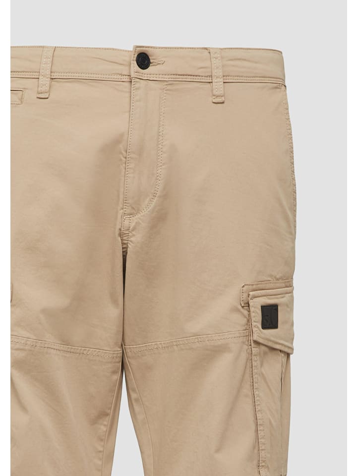 Тканевые брюки s.Oliver, бежевый
Тканевые брюки s.Oliver, бежевый