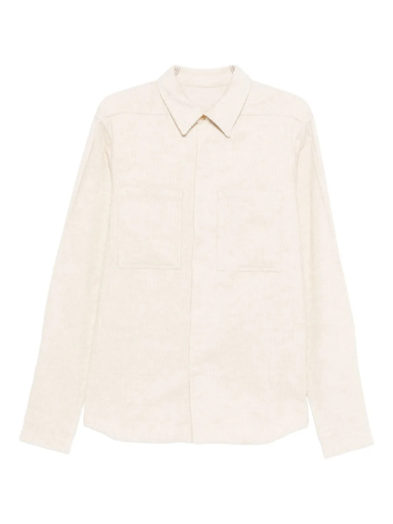 Рубашка с длинными рукавами Рика Оуэнса Rick Owens, нейтральный
Рубашка с длинными рукавами Рика Оуэнса Rick Owens, нейтральный