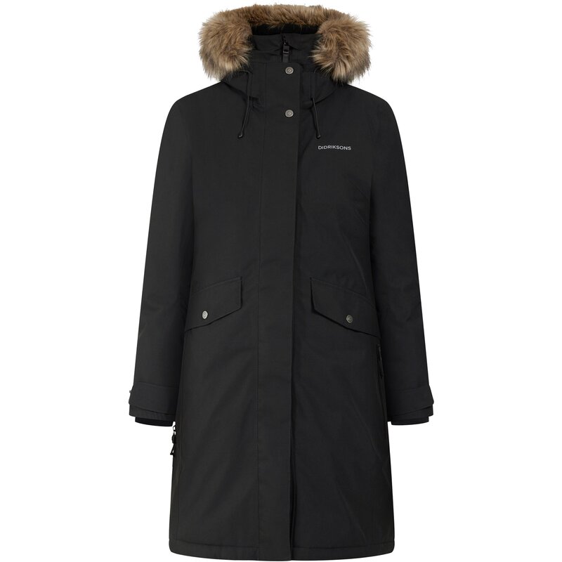 Coat Erika WNS Parka 3 Didriksons, черный
Coat Erika WNS Parka 3 Didriksons, черный