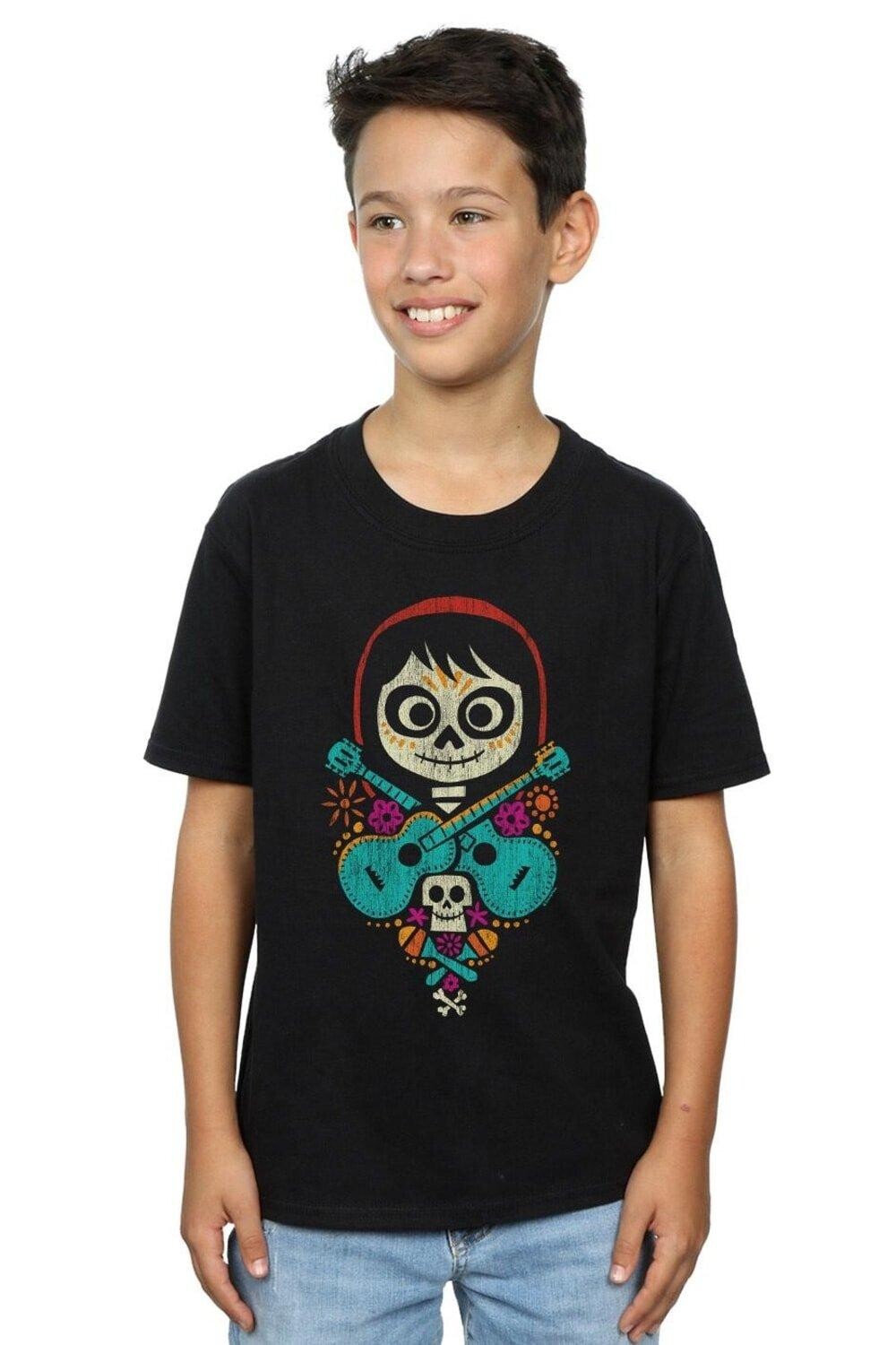 Футболка Coco Miguel со скрещенными гитарами Disney, черный
Футболка Coco Miguel со скрещенными гитарами Disney, черный