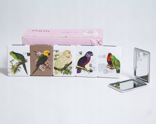 Складное карманное зеркало для сумочки-попугая Midex, белый
Складное карманное зеркало для сумочки-попугая Midex, белый