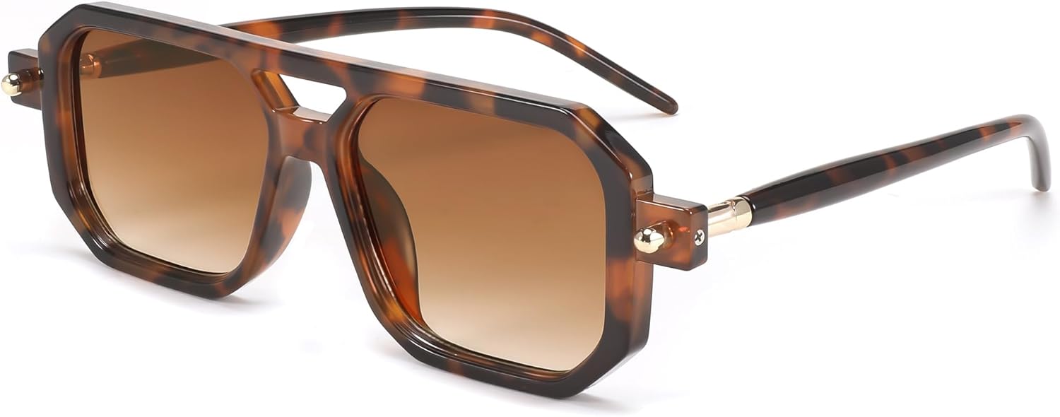 Винтажные квадратные солнцезащитные очки-авиаторы FEISEDY 70-х годов, классическая ретро-стильная оправа, защита от ультрафиолета UV400, артикул B2622, 012 Brown Tortoise Frame & Gradient Tea Lens
Винтажные квадратные солнцезащитные очки-авиаторы FEISEDY 70-х годов, классическая ретро-стильная оправа, защита от ультрафиолета UV400, артикул B2622, 012 Brown Tortoise Frame & Gradient Tea Lens