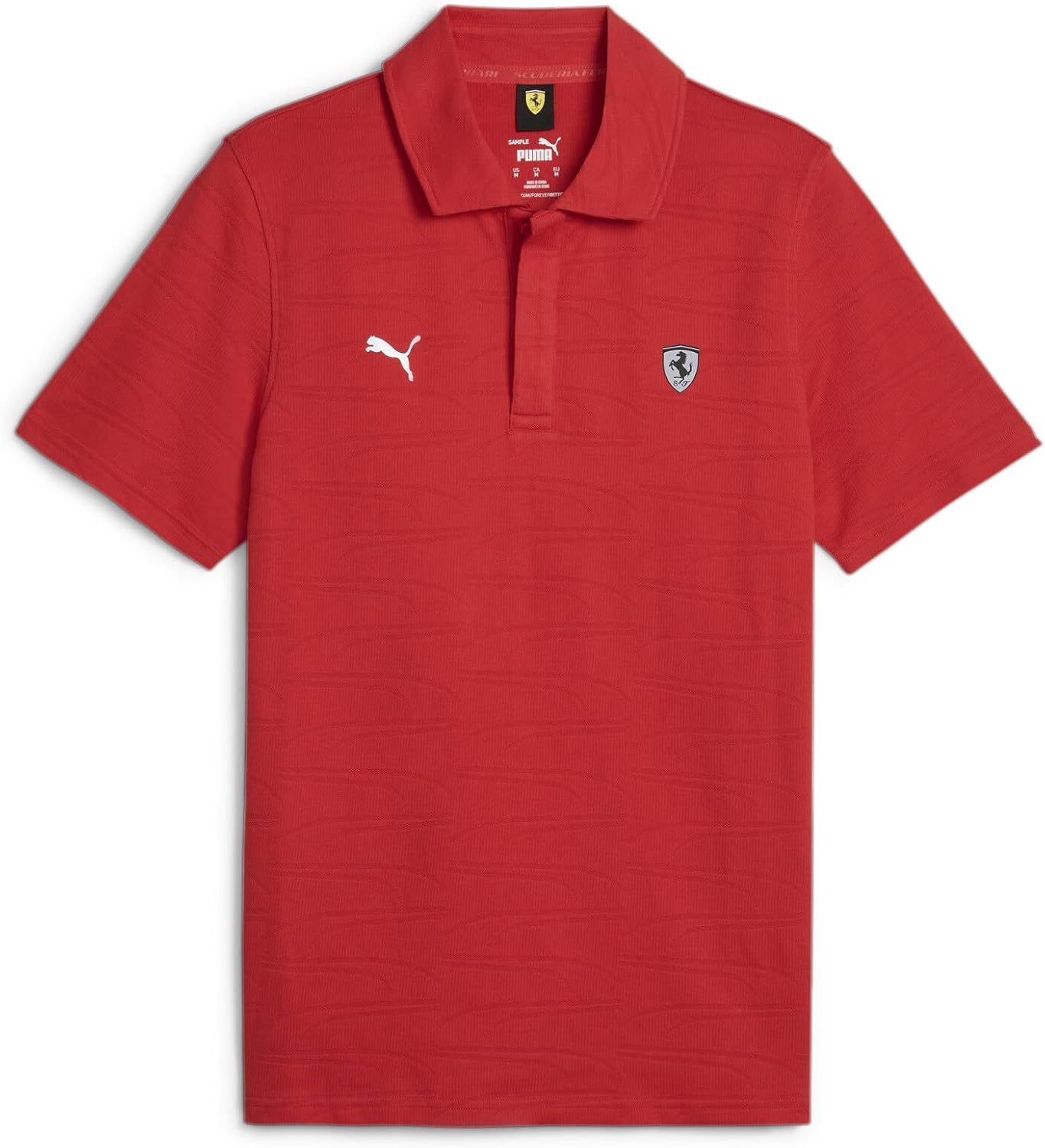 Мужская поло-рубашка PUMA Ferrari Style Jacquard Motorsport с коротким рукавом (623828)
Мужская поло-рубашка PUMA Ferrari Style Jacquard Motorsport с коротким рукавом (623828)