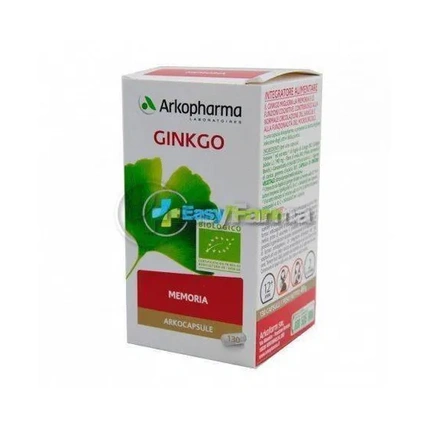 Arkocapsule Ginkgo Biloba Memory 130 капсул Arkopharma
Arkocapsule Ginkgo Biloba Memory 130 капсул Arkopharma