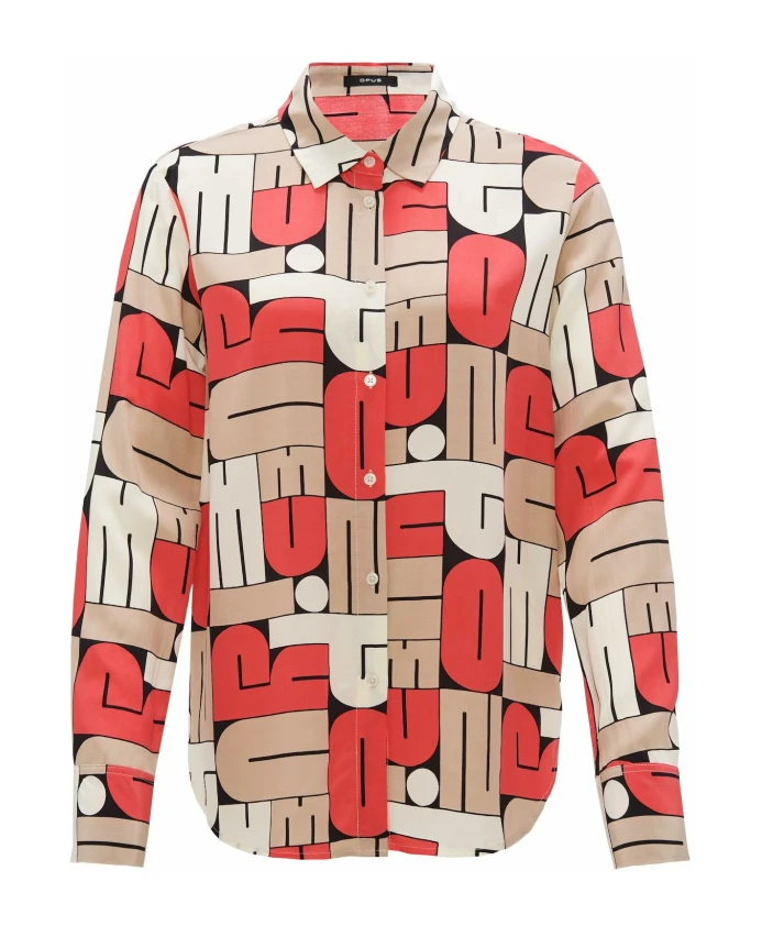 Блузка с длинными рукавами Opus, мультиколор
Блузка с длинными рукавами Opus, мультиколор