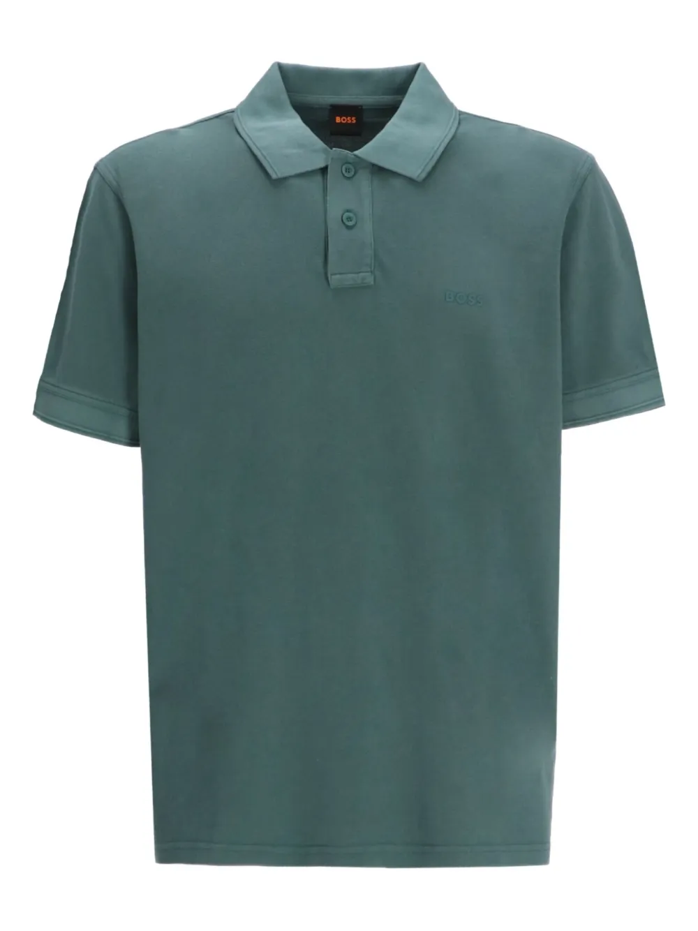 Рубашка поло с вышитым логотипом Boss, зеленый
Рубашка поло с вышитым логотипом Boss, зеленый
