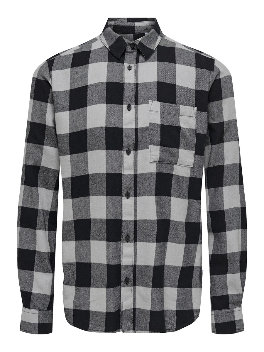 Рубашка Slim Fit на пуговицах Only & Sons ONSGudmundur, цвет Anthracite/Greige
Рубашка Slim Fit на пуговицах Only & Sons ONSGudmundur, цвет Anthracite/Greige