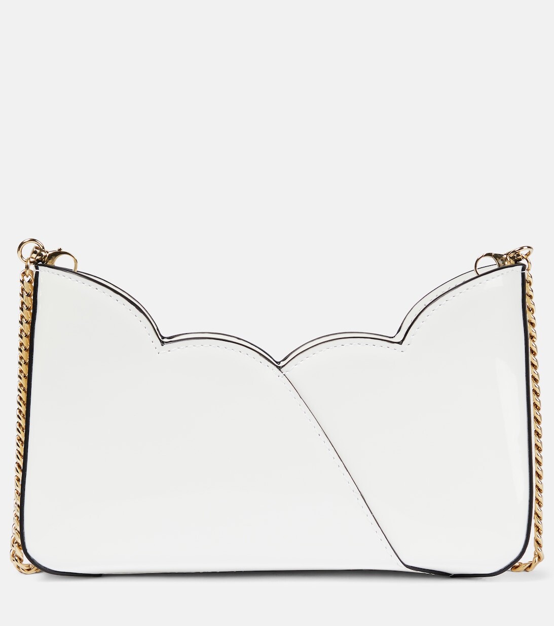 Маленький клатч из лакированной кожи Hot Chick Christian Louboutin, белый
Маленький клатч из лакированной кожи Hot Chick Christian Louboutin, белый