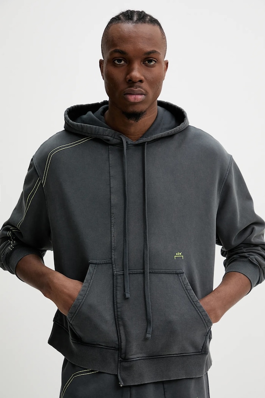 Хлопковая толстовка A-Cold-Wall*, серый
Хлопковая толстовка A-Cold-Wall*, серый