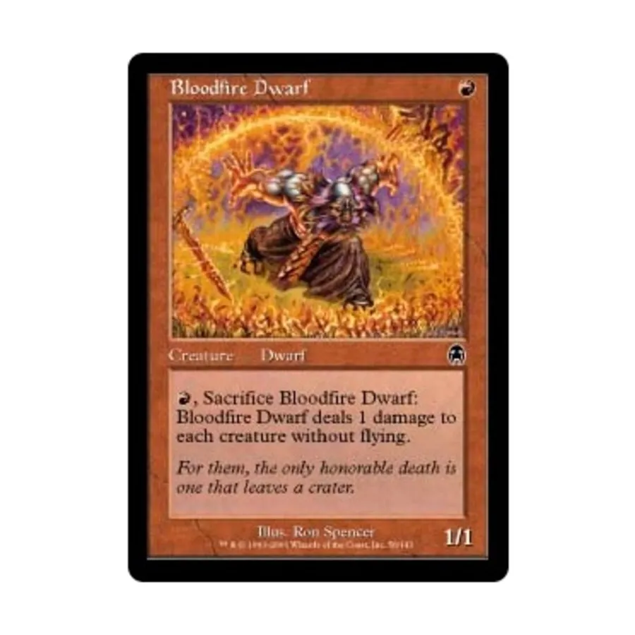 CCG Гном Кровавого Огня (С), MTG - Apocalypse
CCG Гном Кровавого Огня (С), MTG - Apocalypse