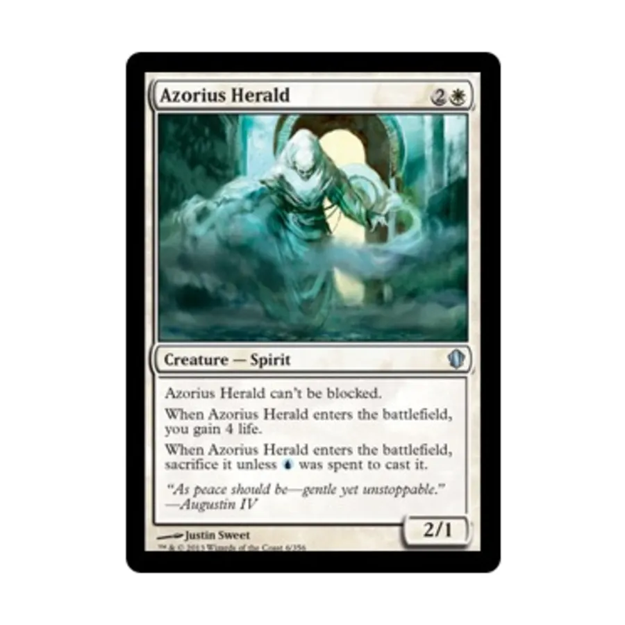 CCG Азориус Геральд (Ю), MTG - Commander 2013
CCG Азориус Геральд (Ю), MTG - Commander 2013