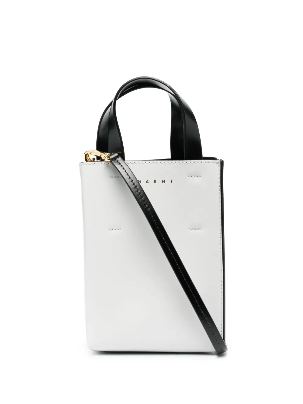 Сумка-тоут в двух тонах Marni, серый
Сумка-тоут в двух тонах Marni, серый