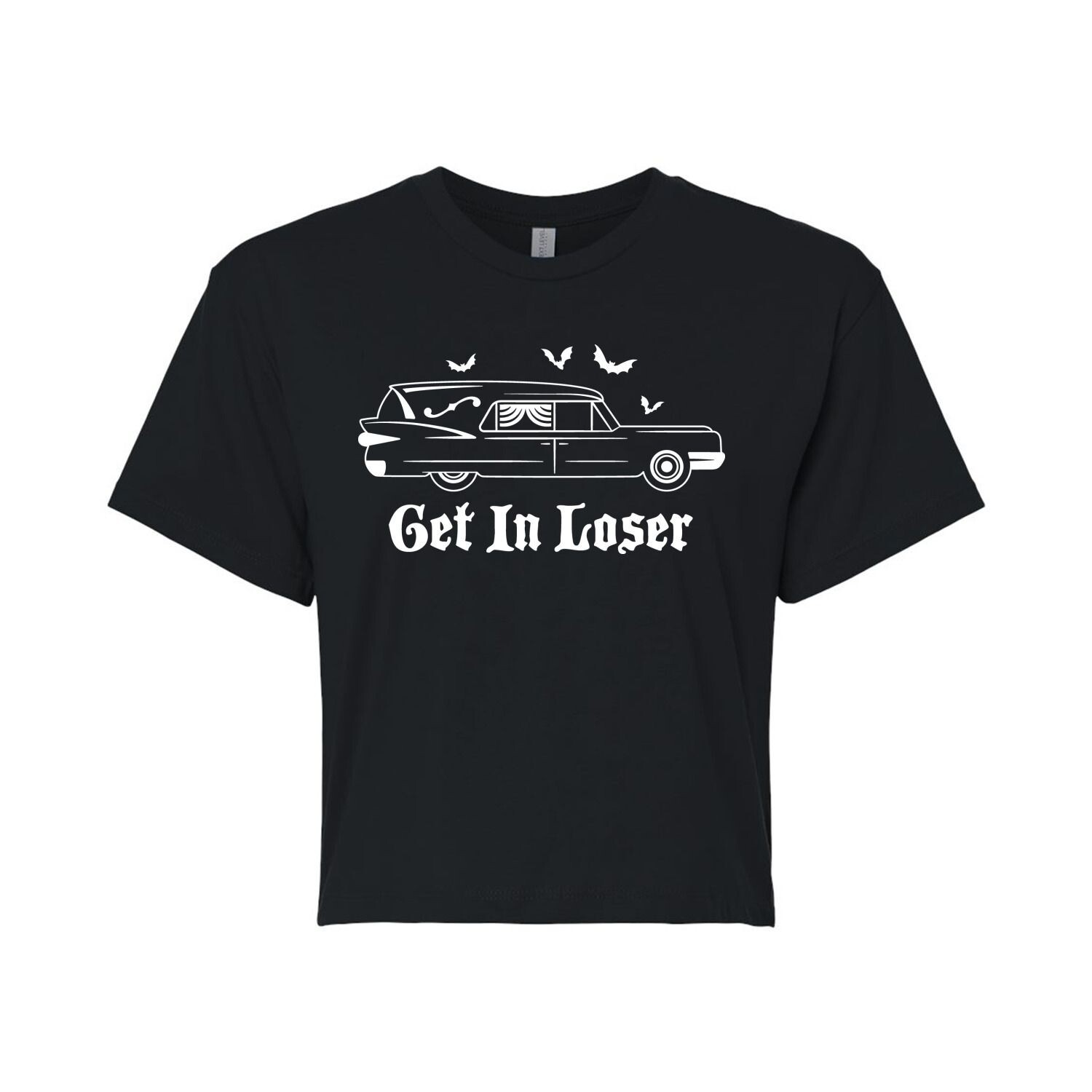 Укороченная футболка для юниоров Get In Loser Hearse Licensed Character 
Укороченная футболка для юниоров Get In Loser Hearse Licensed Character