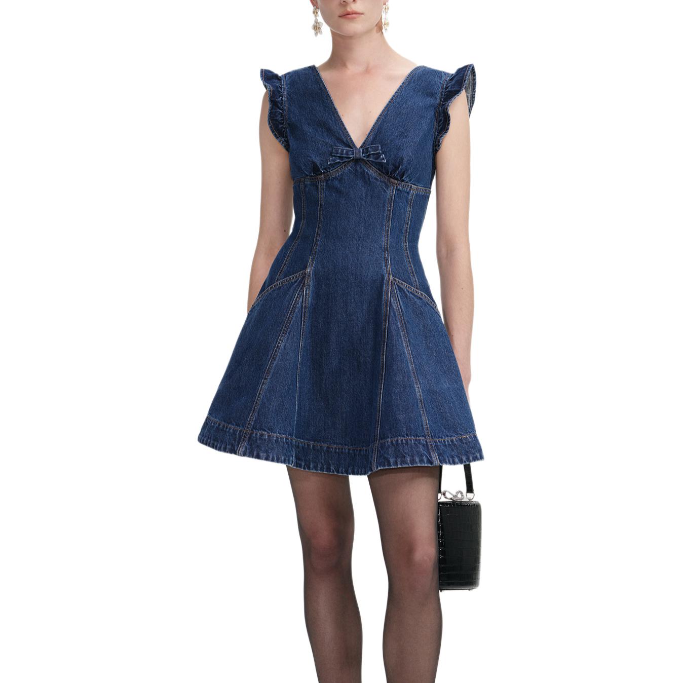 Женское платье без рукавов Self Portrait Self-portrait, синий
Женское платье без рукавов Self Portrait Self-portrait, синий