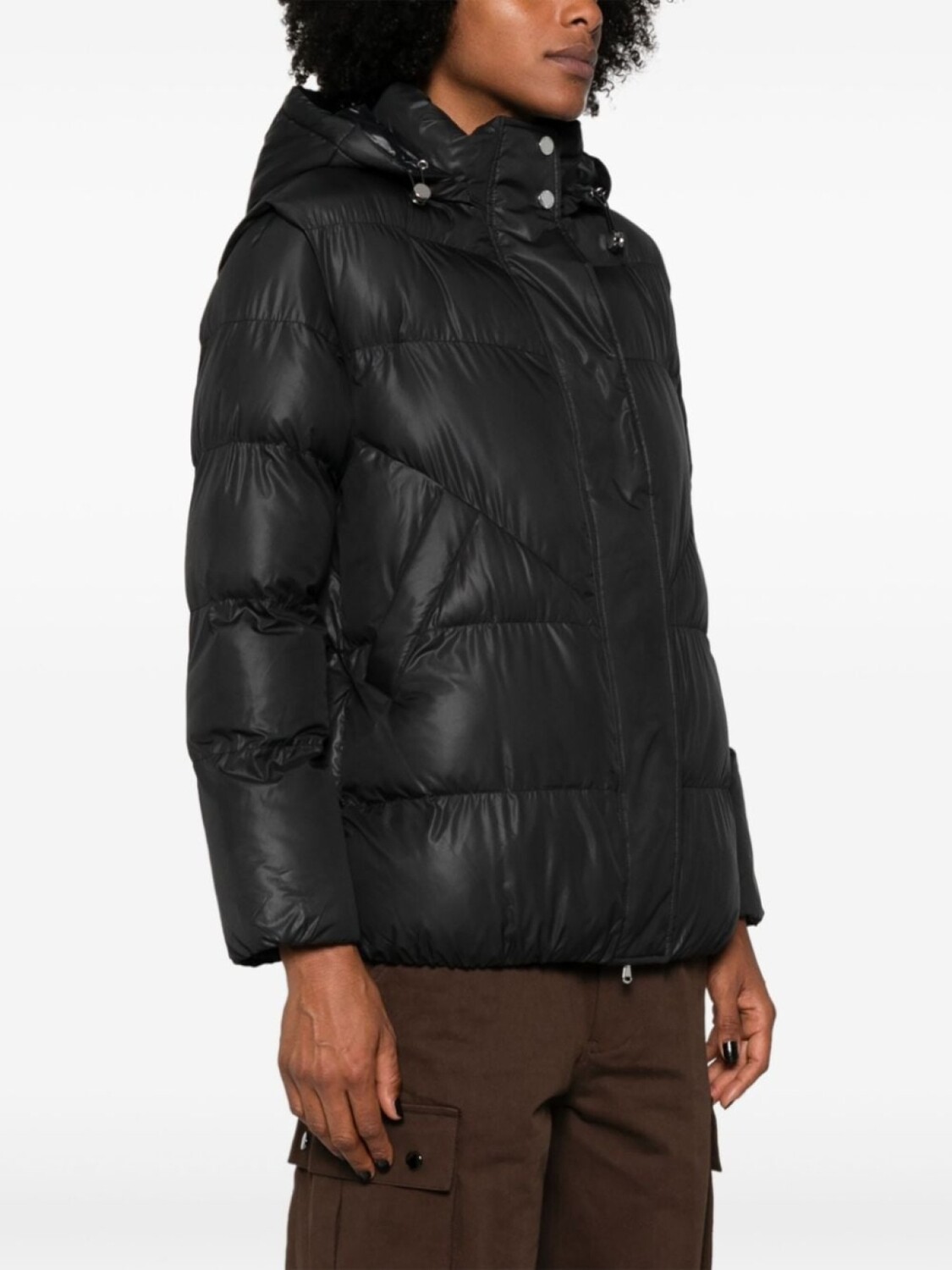 Patrizia Pepe куртка-пуховик с капюшоном, черный
Patrizia Pepe куртка-пуховик с капюшоном, черный