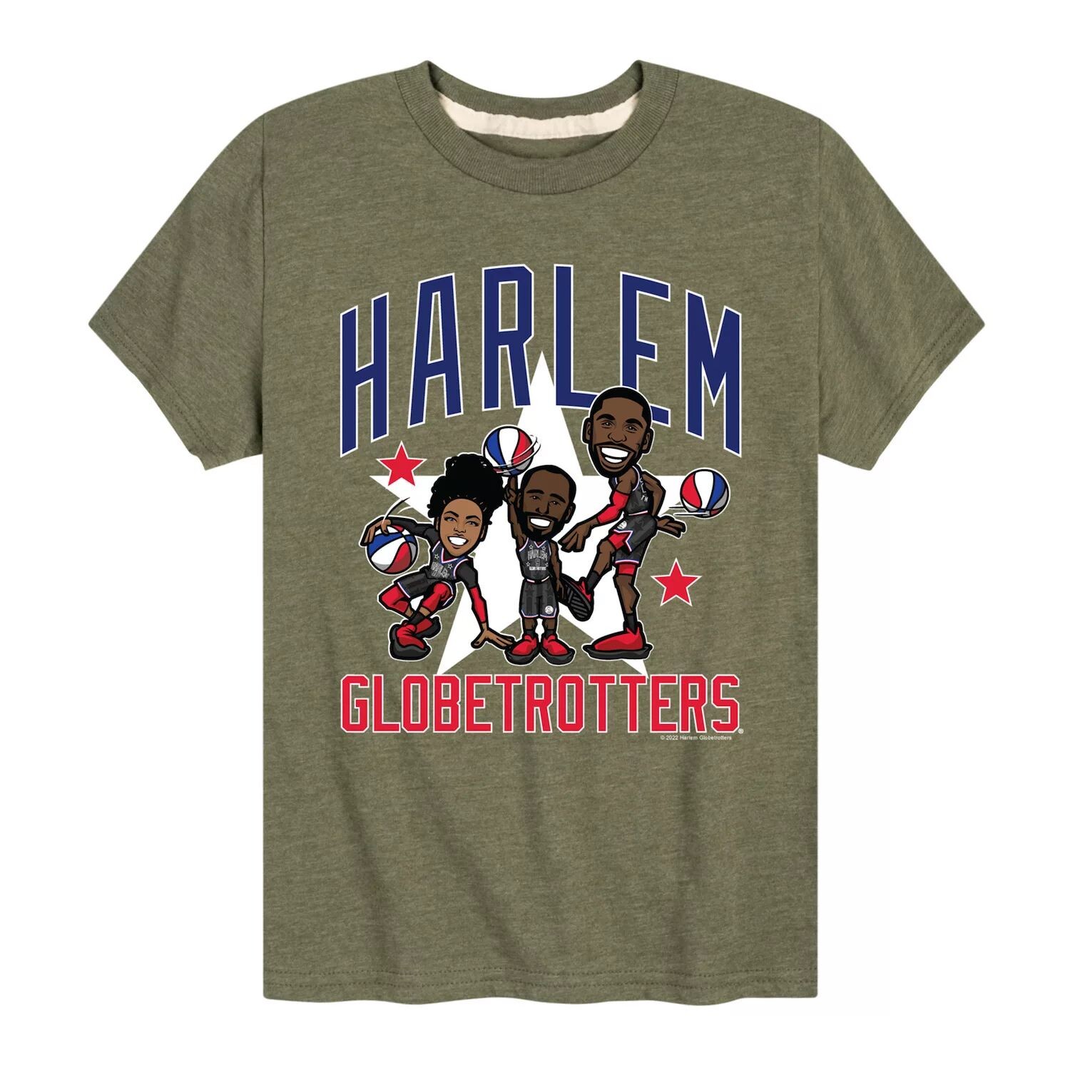 Футболка с рисунком группы Harlem Globetrotters для мальчиков 8–20 лет Licensed Character, зеленый
Футболка с рисунком группы Harlem Globetrotters для мальчиков 8–20 лет Licensed Character, зеленый