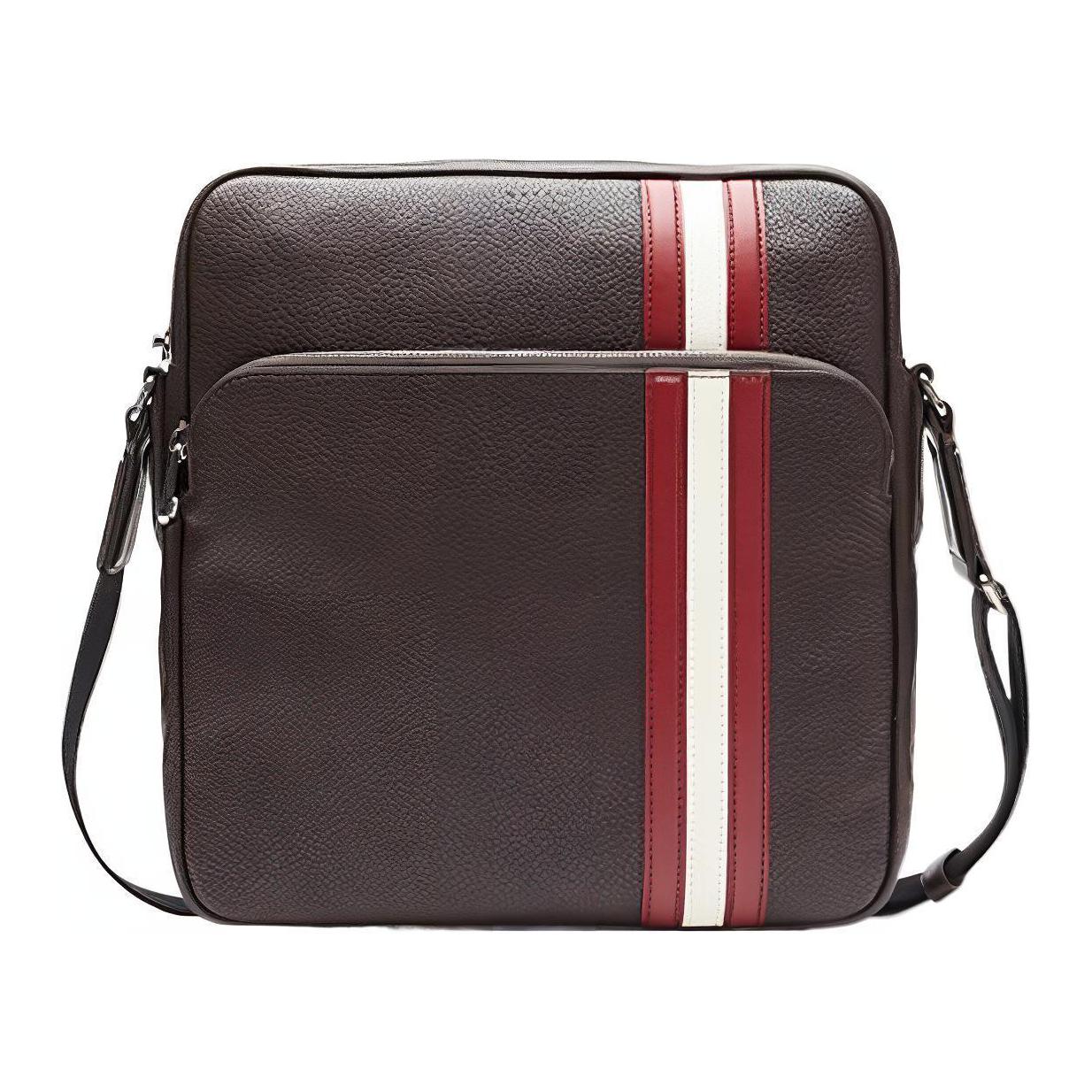 Сумка через плечо мужская коричневая BALLY из ткани с кожаными вставками
Сумка через плечо мужская коричневая BALLY из ткани с кожаными вставками