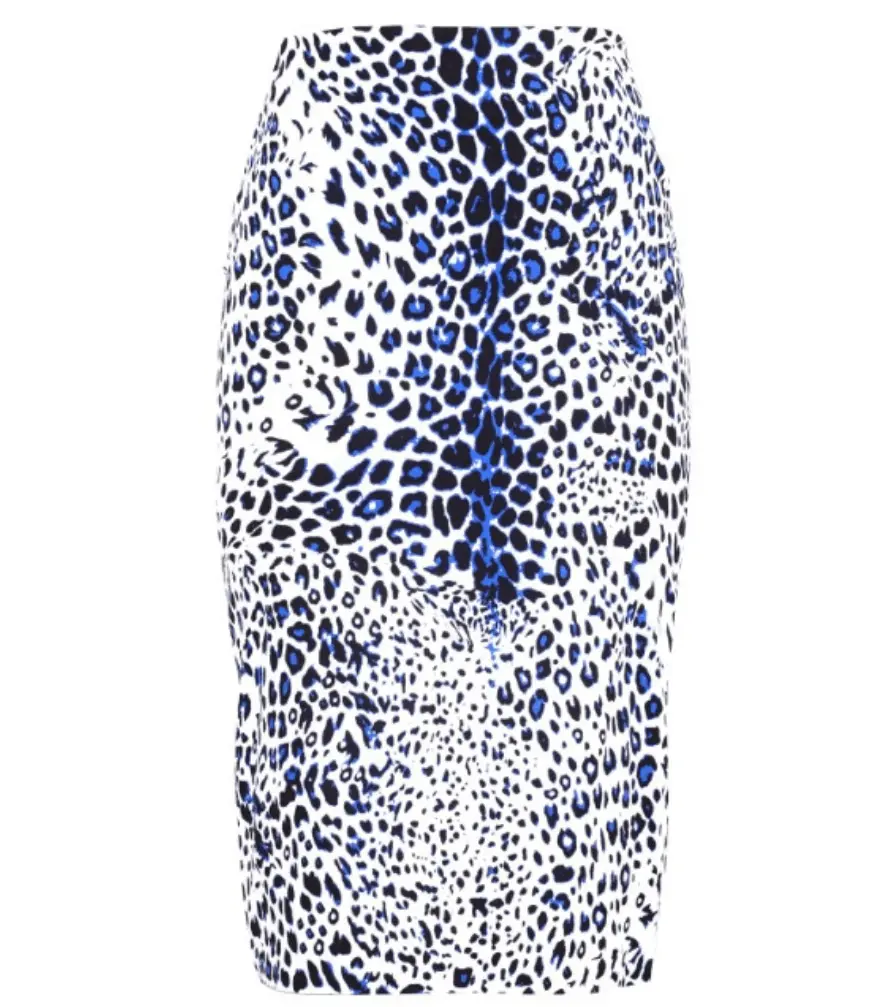 Юбка Pierre Leopard Chloe Samantha Sung, White-Cobalt-Blue
Юбка Pierre Leopard Chloe Samantha Sung, White-Cobalt-Blue