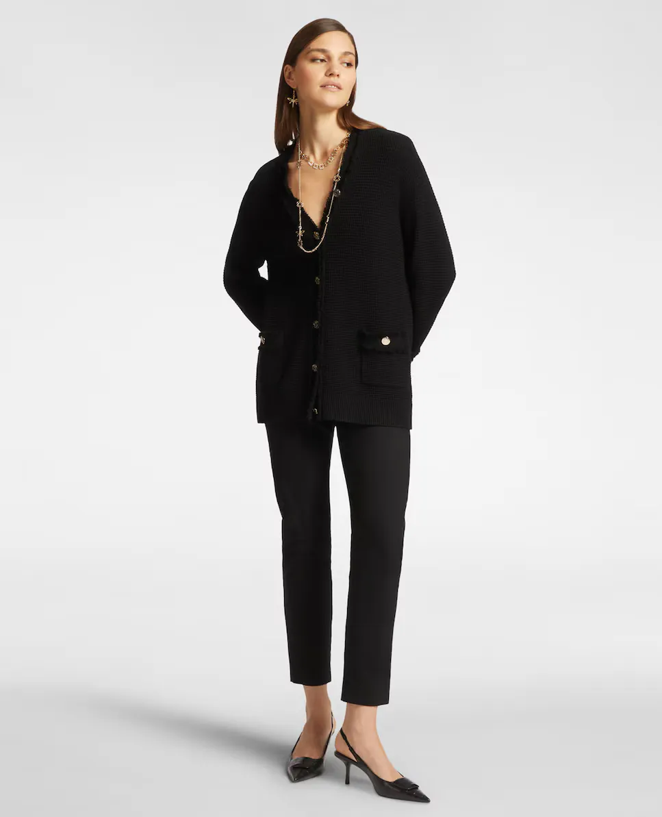 Женские джинсы-леггинсы на резинке из эластичной ткани Elena Miró, черный
Женские джинсы-леггинсы на резинке из эластичной ткани Elena Miró, черный