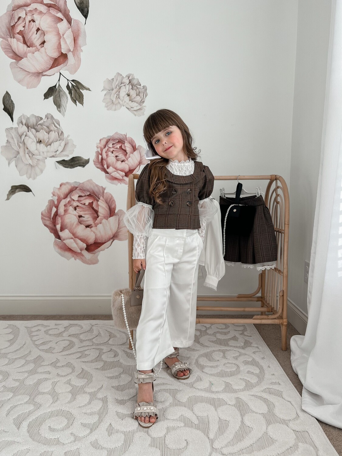 Белые широкие брюки Gwen Petite Maison Kids, белый
Белые широкие брюки Gwen Petite Maison Kids, белый