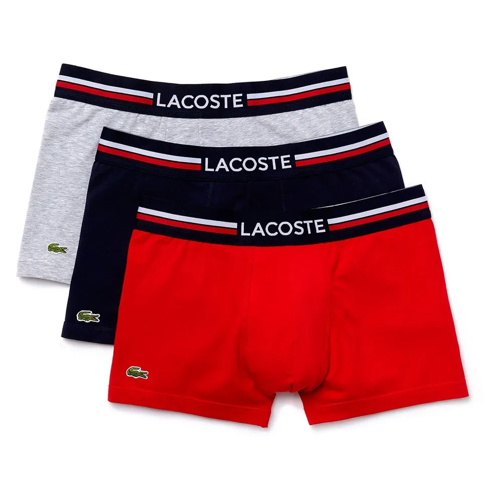 Трусы Lacoste 3 units, синий/красный/белый
Трусы Lacoste 3 units, синий/красный/белый