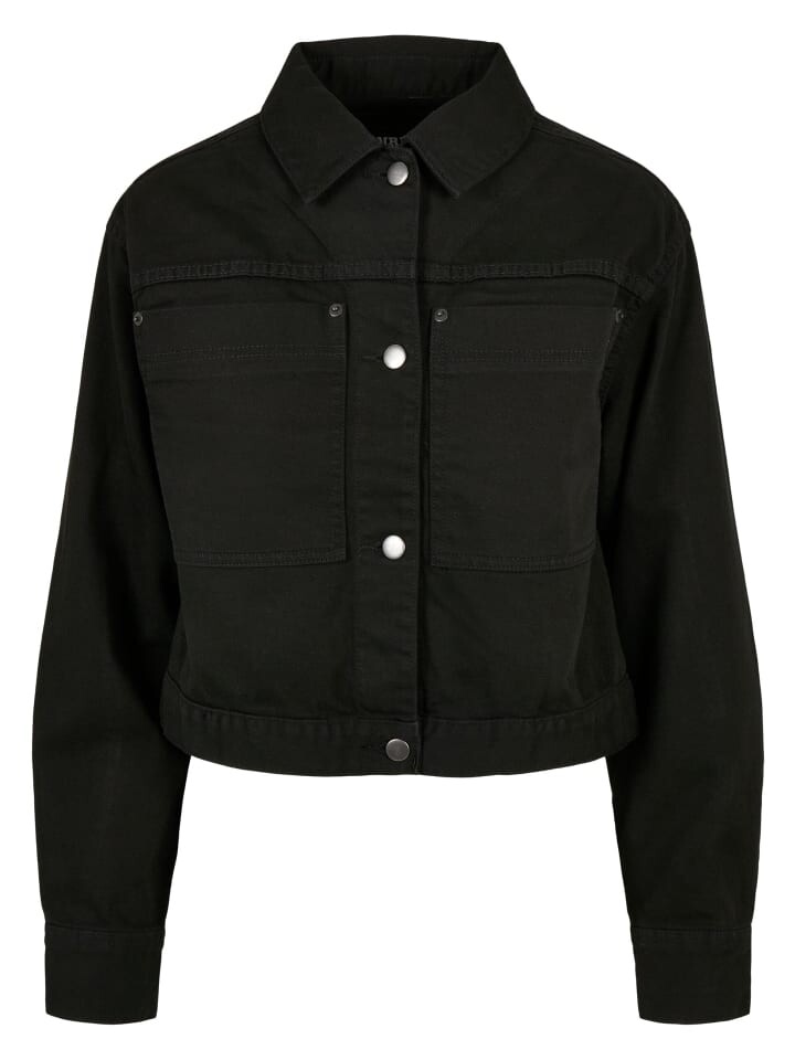 Переходная куртка Urban Classics, черный
Переходная куртка Urban Classics, черный