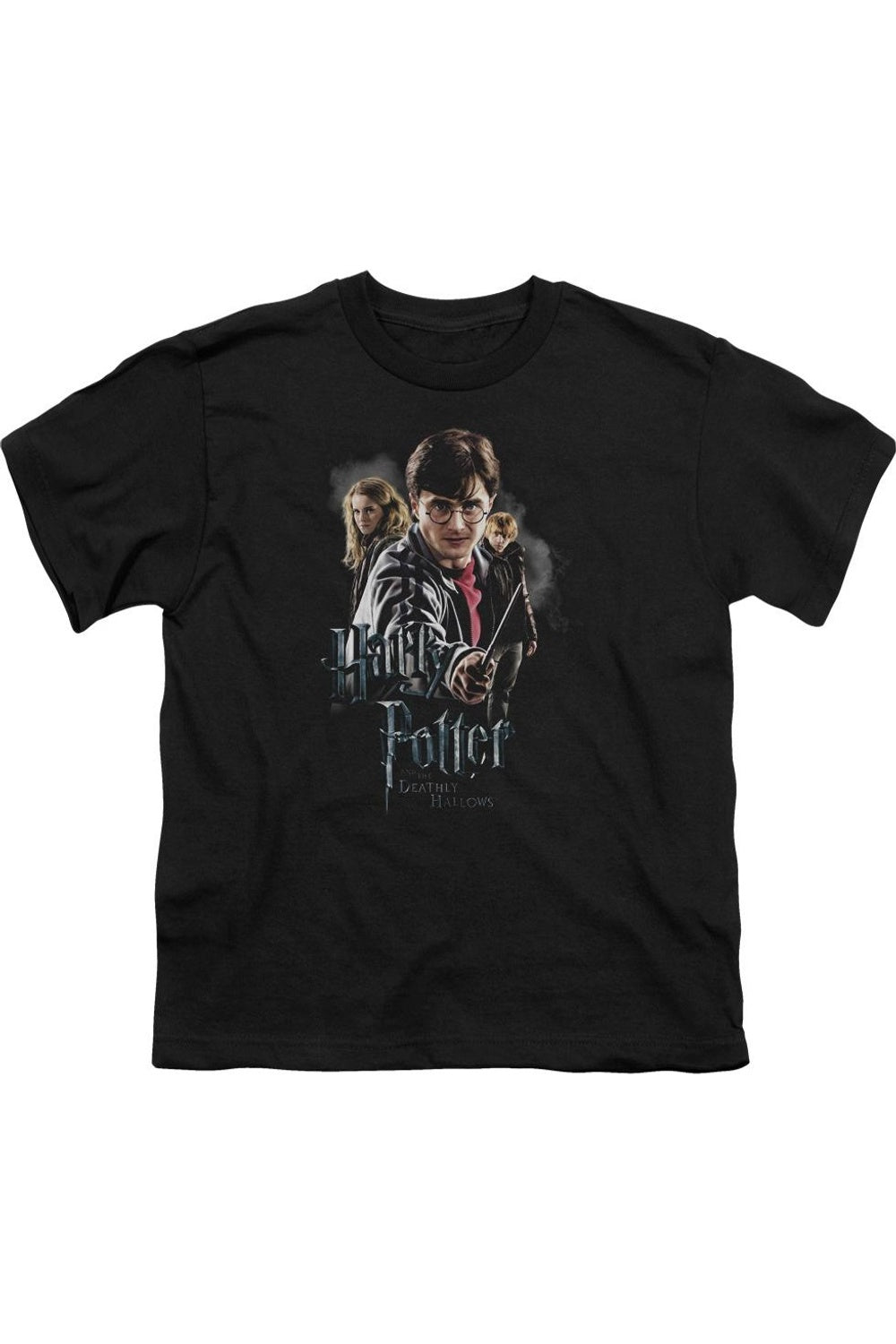 Футболка с коротким рукавом для детей "Гарри Поттер и Дары Смерти" с изображением актеров Gildan, черный
Футболка с коротким рукавом для детей "Гарри Поттер и Дары Смерти" с изображением актеров Gildan, черный