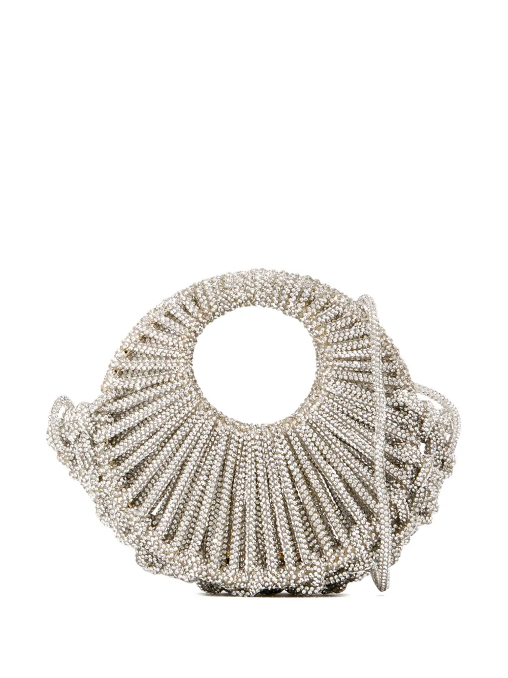 Сумка-тоут Jaya размера мини с кристаллами Hibourama, серебряный
Сумка-тоут Jaya размера мини с кристаллами Hibourama, серебряный