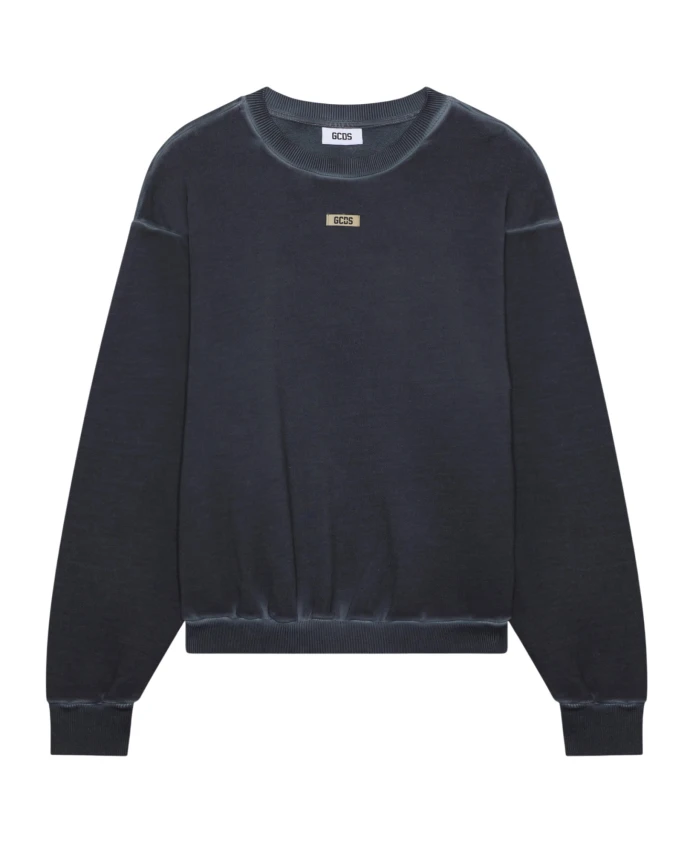 Толстовка с круглым вырезом и нашивкой с логотипом Gcds, синий
Толстовка с круглым вырезом и нашивкой с логотипом Gcds, синий
