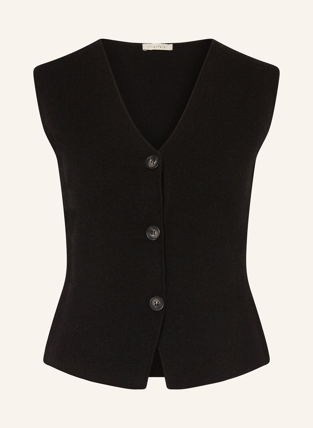 Вязаный жилет с кашемиром Lilienfels, черный
Вязаный жилет с кашемиром Lilienfels, черный