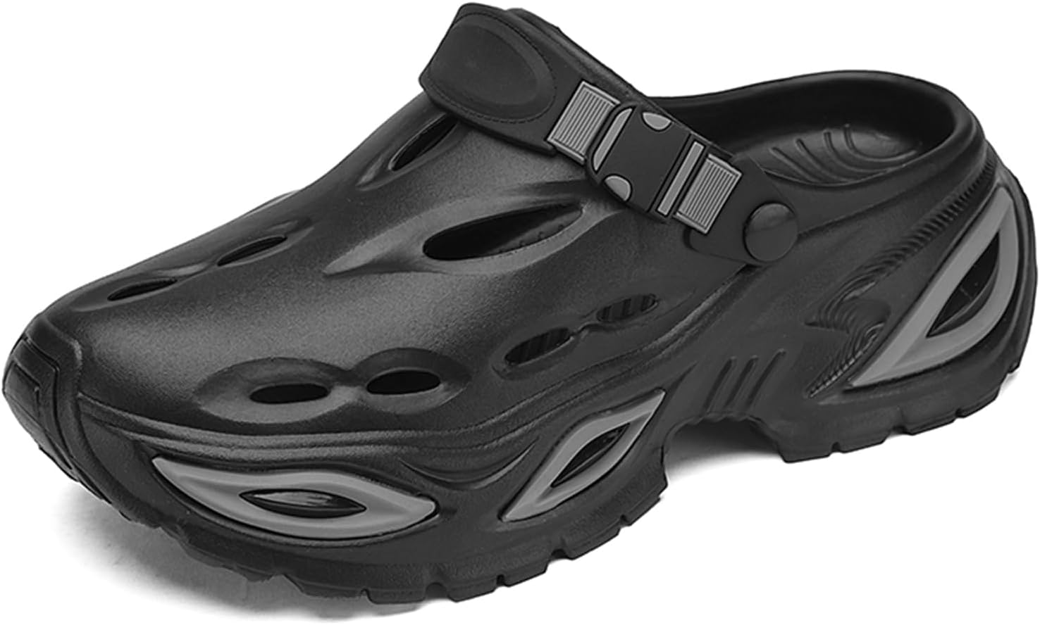 Мужские дышащие сабо с регулируемым ремешком, легкая подошва из материала EVA, платформа, мюли с высоким каблуком, массивная противоскользящая подошва, повседневные обувь на каждый день, для улицы, пляжа и бассейна Psieicwm, черный
Мужские дышащие сабо с регулируемым ремешком, легкая подошва из материала EVA, платформа, мюли с высоким каблуком, массивная противоскользящая подошва, повседневные обувь на каждый день, для улицы, пляжа и бассейна Psieicwm, черный