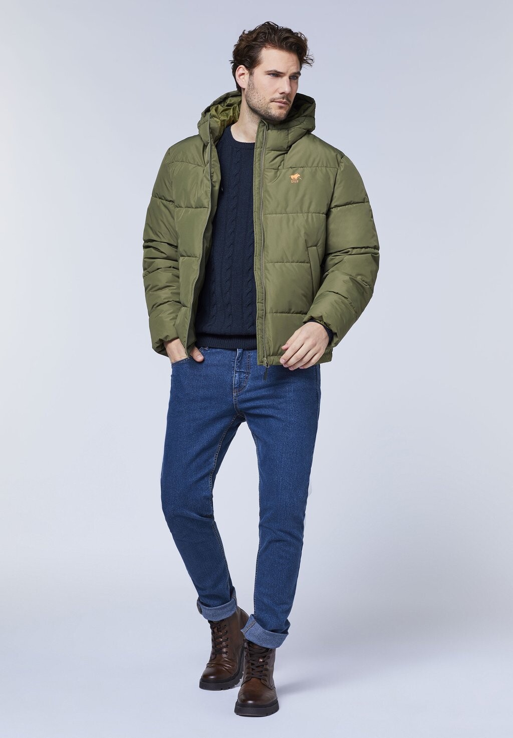 Вязаный свитер MIT ZOPFMUSTER Polo Sylt, серый
Вязаный свитер MIT ZOPFMUSTER Polo Sylt, серый