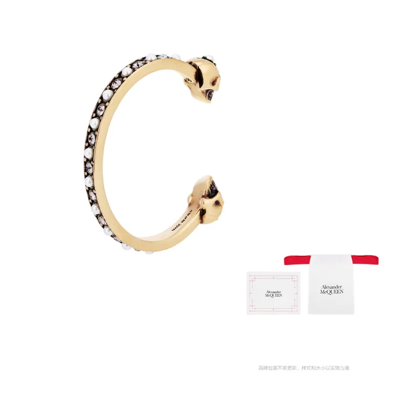 Браслет-манжета skull Alexander McQueen
Браслет-манжета skull Alexander McQueen