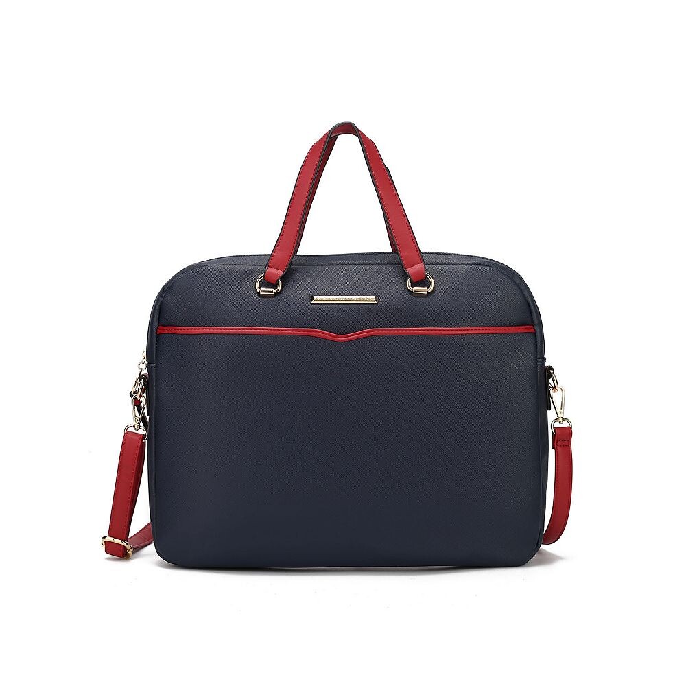 Женский чехол и портфель для ноутбука Mkf Collection Rose от Mia K MKF Collection, темно-синий 
Женский чехол и портфель для ноутбука Mkf Collection Rose от Mia K MKF Collection, темно-синий