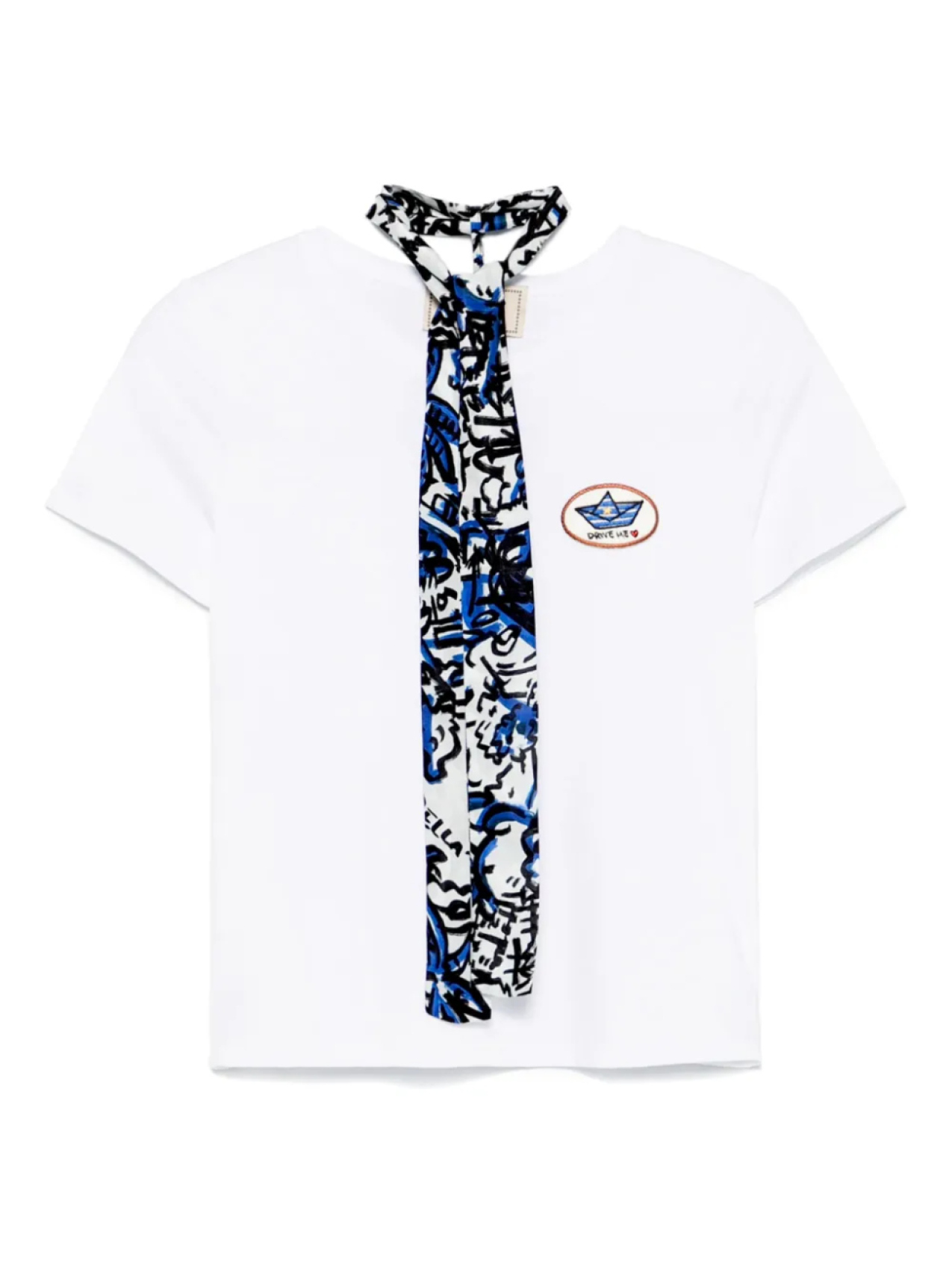 Футболка с нашивкой Алессандро Энрикеса Alessandro Enriquez, белый
Футболка с нашивкой Алессандро Энрикеса Alessandro Enriquez, белый