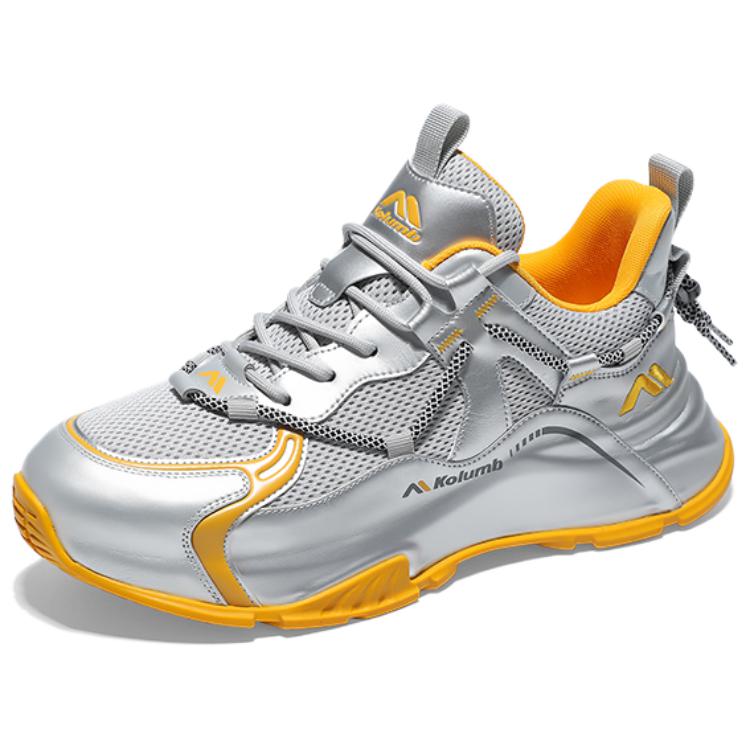 Противоскользящие, дышащие, легкие, повседневные туфли средней высоты, мужские, серебристо-желтые Kolumb, Silver Yellow
Противоскользящие, дышащие, легкие, повседневные туфли средней высоты, мужские, серебристо-желтые Kolumb, Silver Yellow