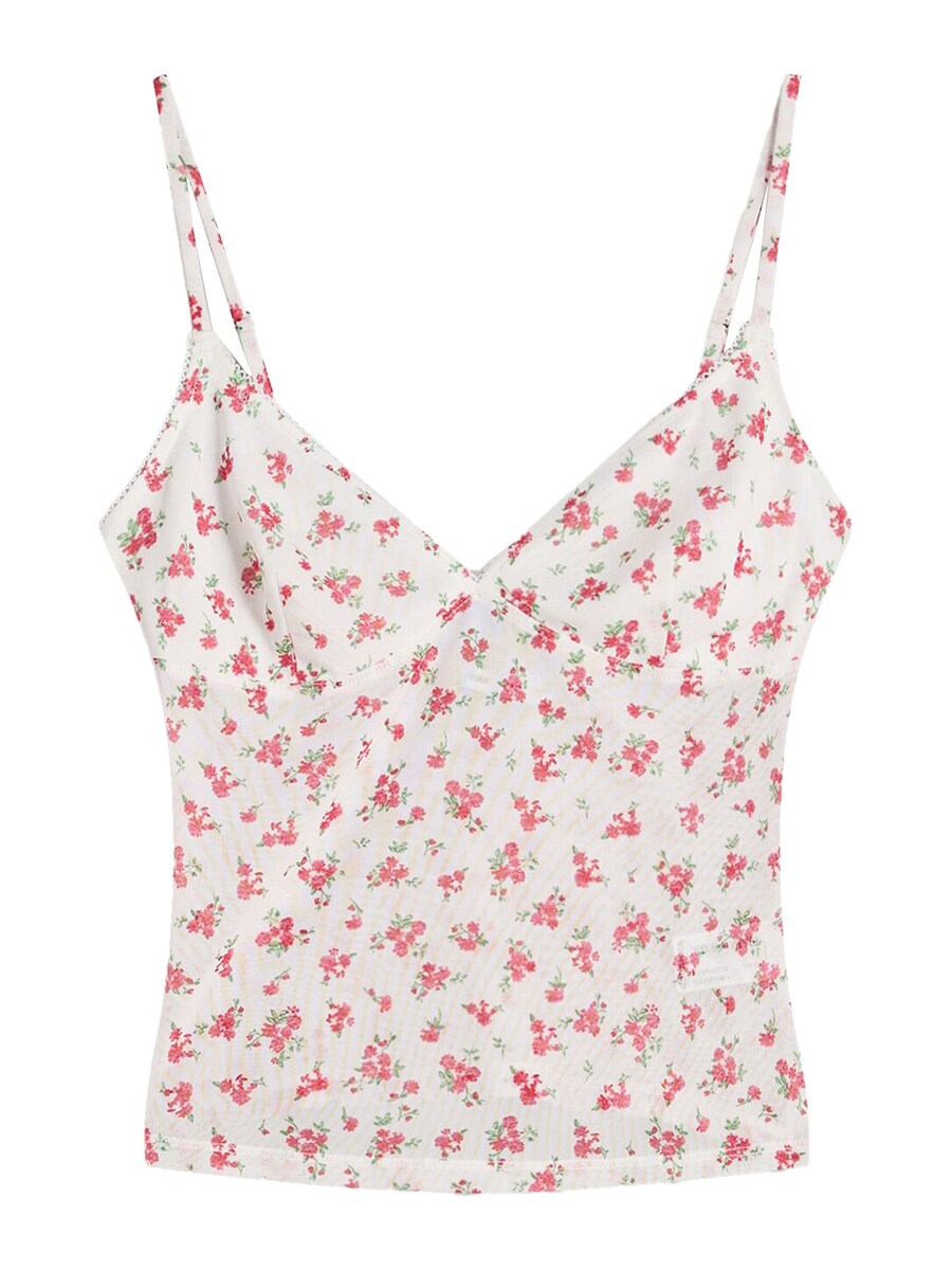 Топ Bershka, Cream/Chamois
Топ Bershka, Cream/Chamois