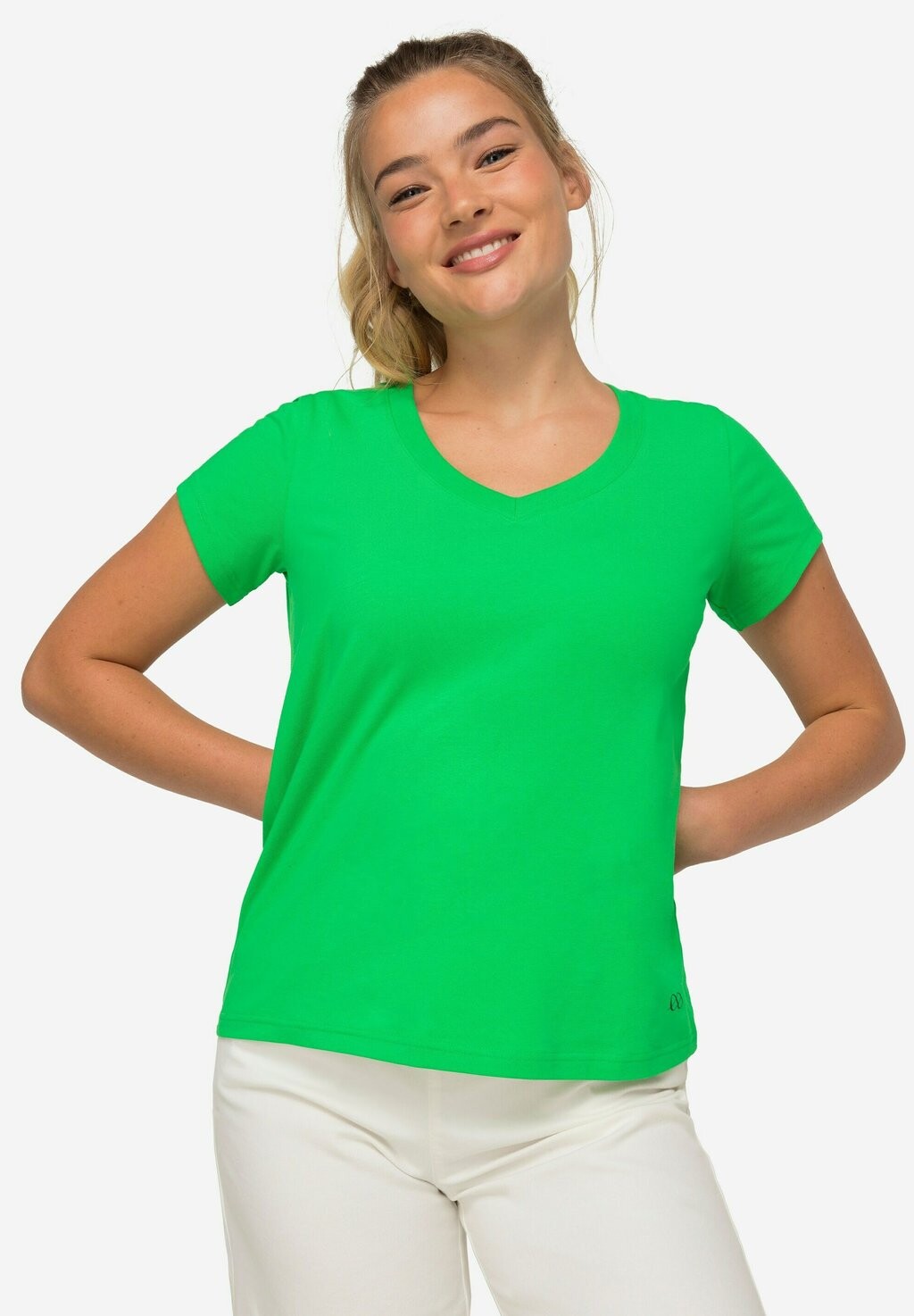 Базовая футболка KLEINER KNOTEN V-AUSSCHNITT HALBARM LAURASØN, цвет Evergreen
Базовая футболка KLEINER KNOTEN V-AUSSCHNITT HALBARM LAURASØN, цвет Evergreen