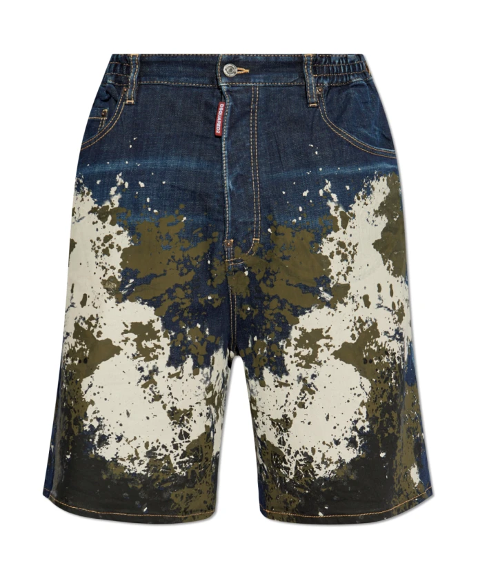 Шорты с эффектом краски Dsquared2, синий
Шорты с эффектом краски Dsquared2, синий
