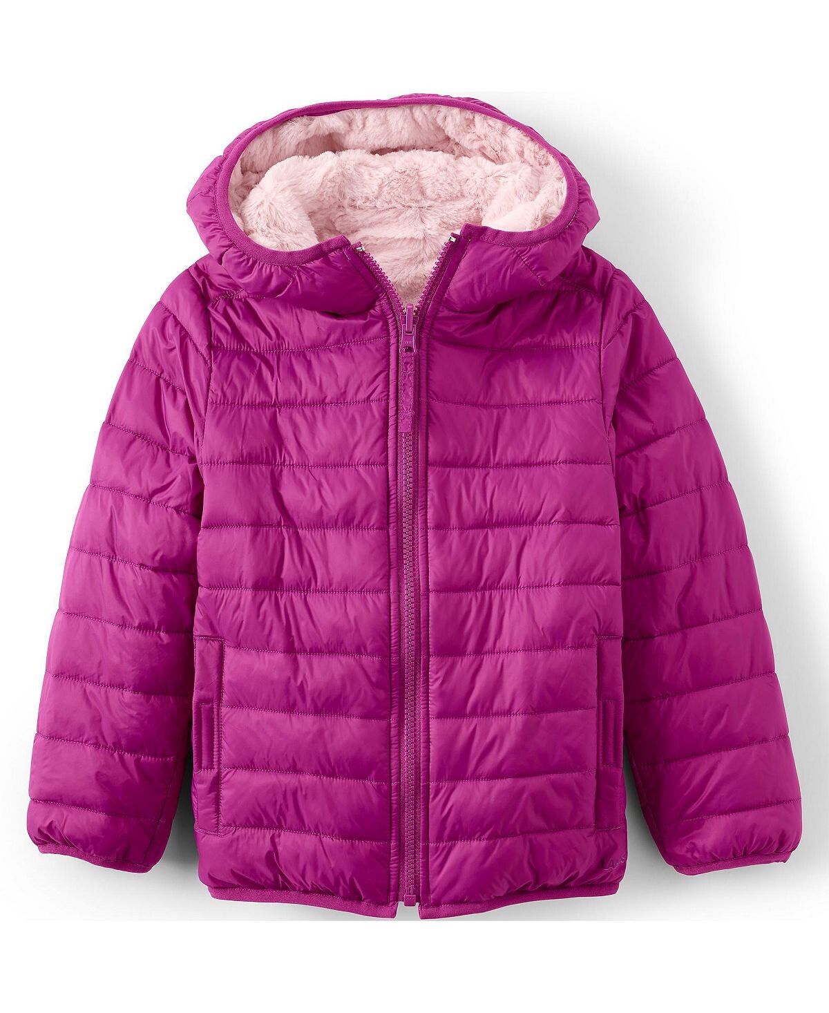 Детская двусторонняя утепленная флисовая куртка для девочек Lands' End
Детская двусторонняя утепленная флисовая куртка для девочек Lands' End