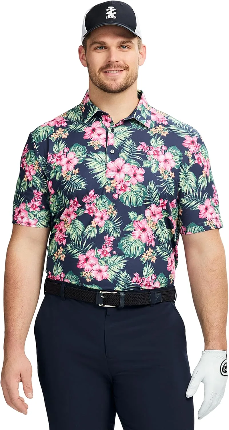 Мужская поло для гольфа Izod Big and Tall Swingflex Elite
Мужская поло для гольфа Izod Big and Tall Swingflex Elite