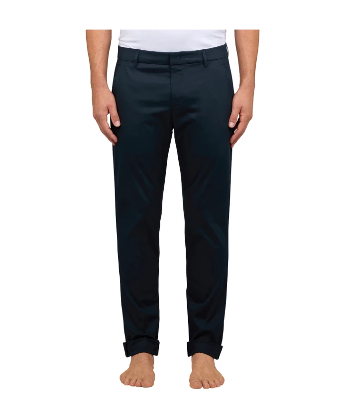 Синие узкие брюки с логотипом Dondup, синий
Синие узкие брюки с логотипом Dondup, синий