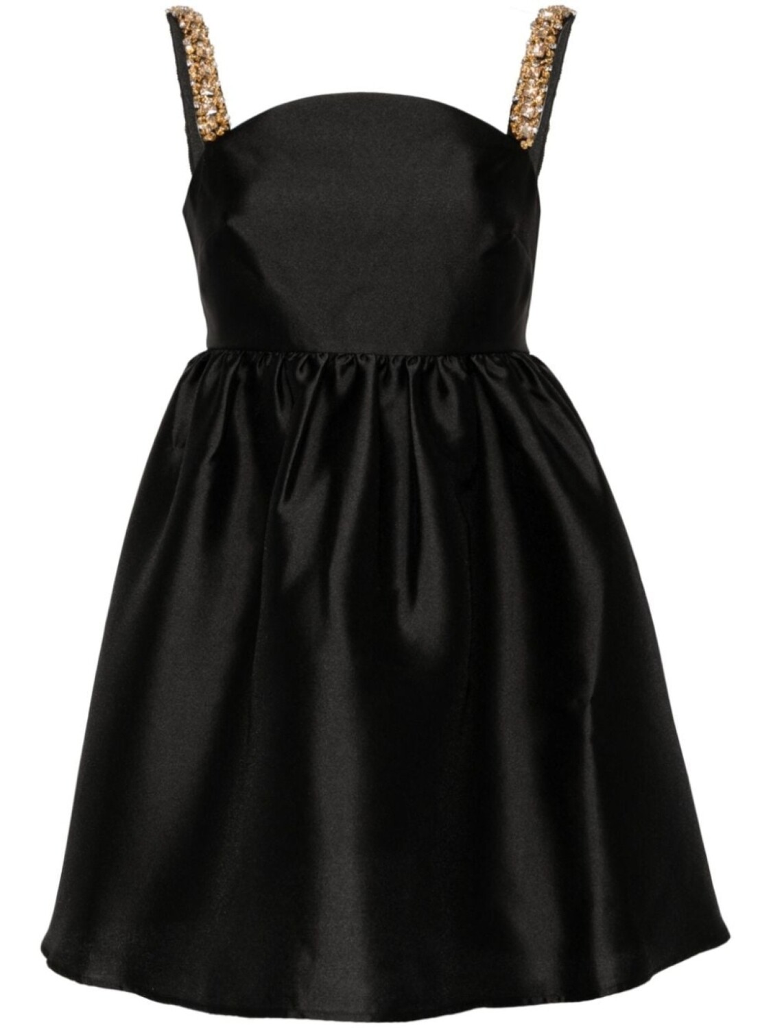 Self-Portrait расклешенное платье мини с кристаллами, черный
Self-Portrait расклешенное платье мини с кристаллами, черный